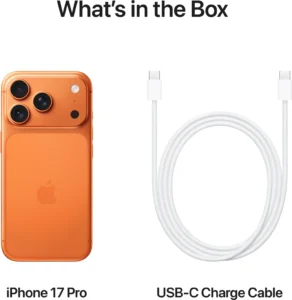 2024 Apple Apple iPhone 17 Pro (Cosmic Orange, 256 GB)